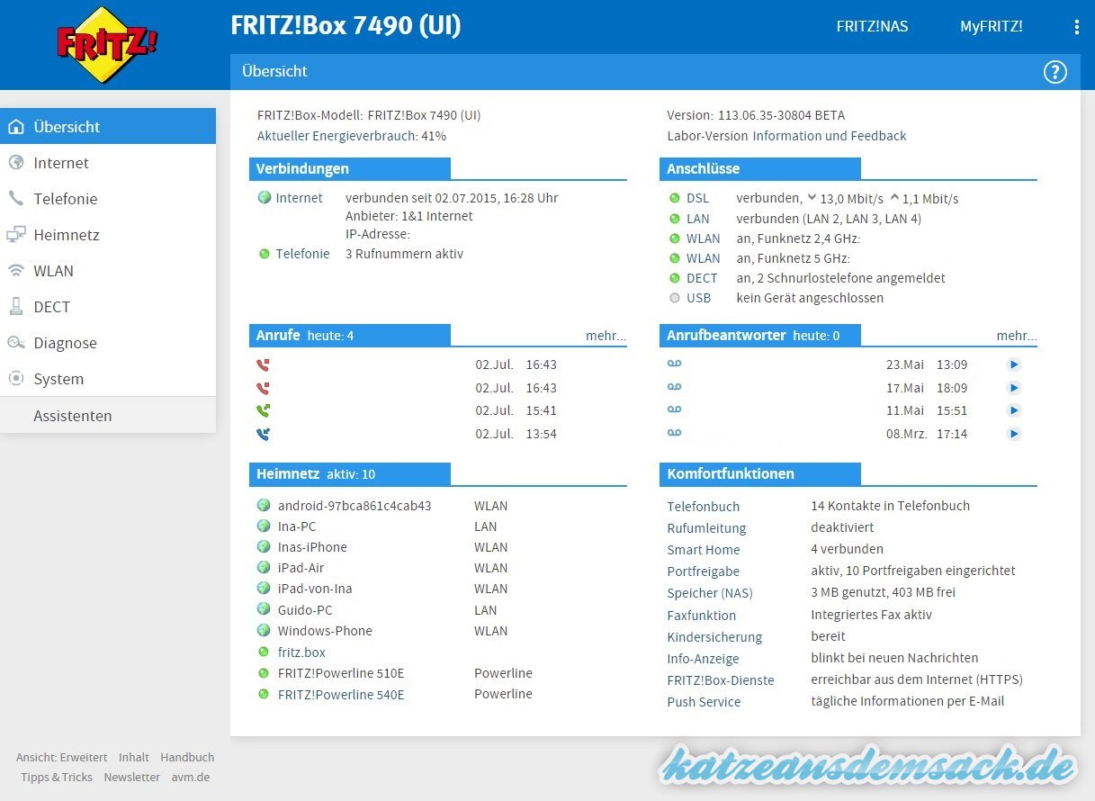 Fritzbox Firmware 7490