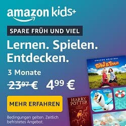 Amazon Kids+ - Prime Day 2022-Aktion