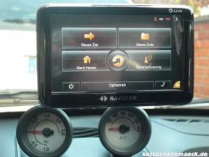 Navigon 6350 - Im Auto