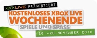 Xbox Live Gold ein Wochenende kostenlos