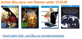Reduzierte Bluray Filme bei amazon.de