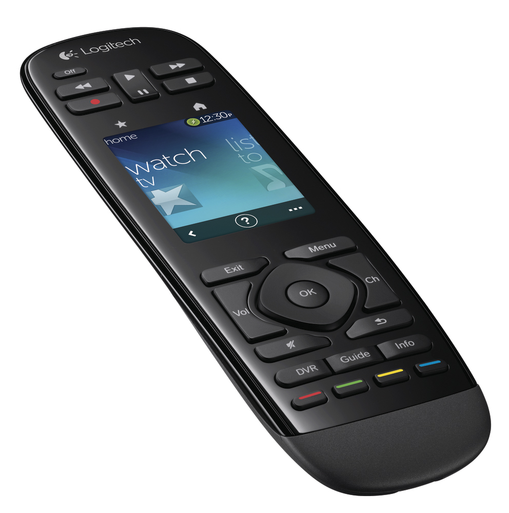 Logitech stellt neue Universalfernbedienung mit Touchscreen vor