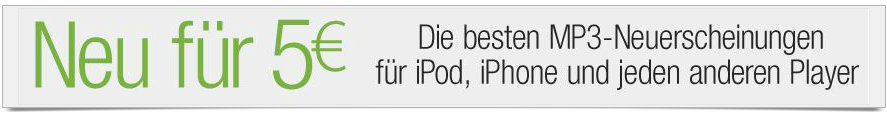 MP3 Alben Neuheiten reduziert