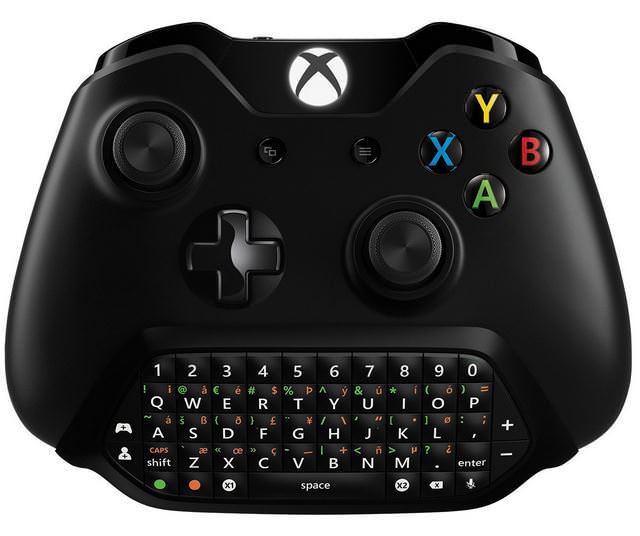 xbox-one-chatpad-controller-erweiterung-vorbestellen-gamescom-vorgestellt
