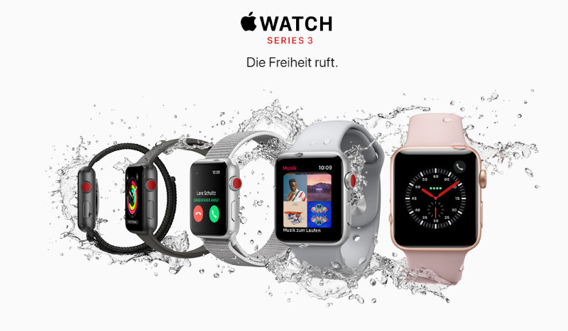 Apple Watch Series 3 mit LTE