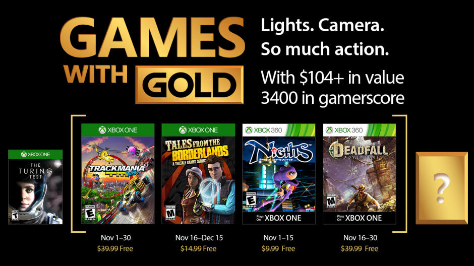 Games with Gold - kostenlose Spiele für Xbox Live Mitglieder