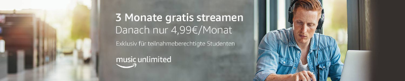 3 Monate kostenlos Musik, Fussball und Hörbücher streamen - mit Prime Student