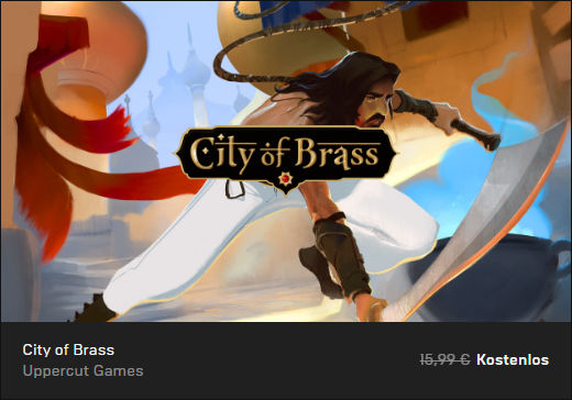 City of Brass - Epic Store - PC-Spiel kostenlos / gratis