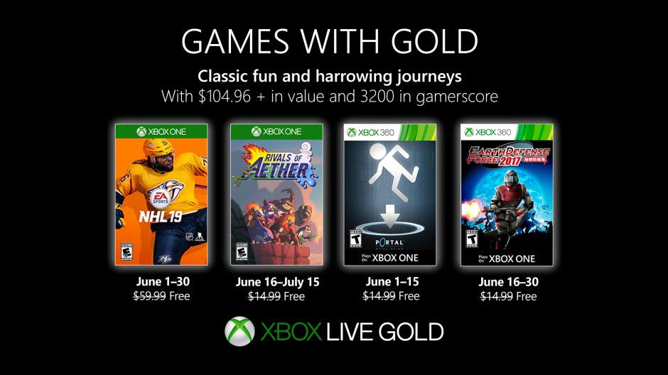 Xbox Live - Games with Gold Juni 2019