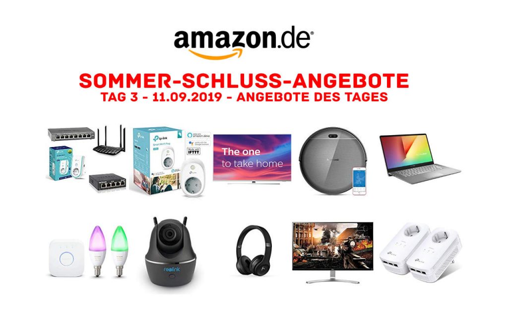 Sommerschlussverkauf bei Amazon - Sommer-Schluss-Angebote 2019 - Tag 3