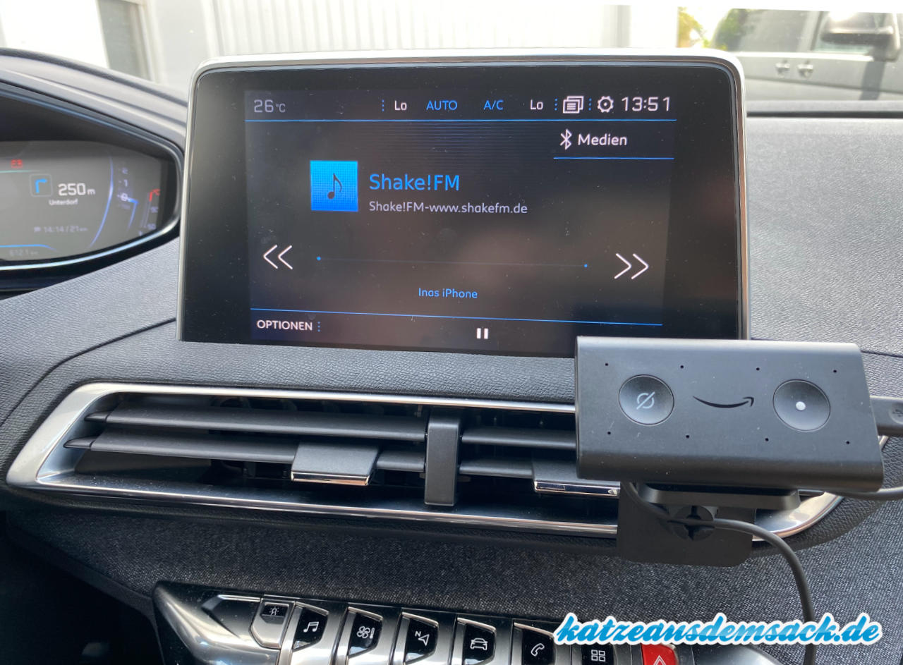 Amazon Echo Auto - Test im Peugeot 3008 SUV