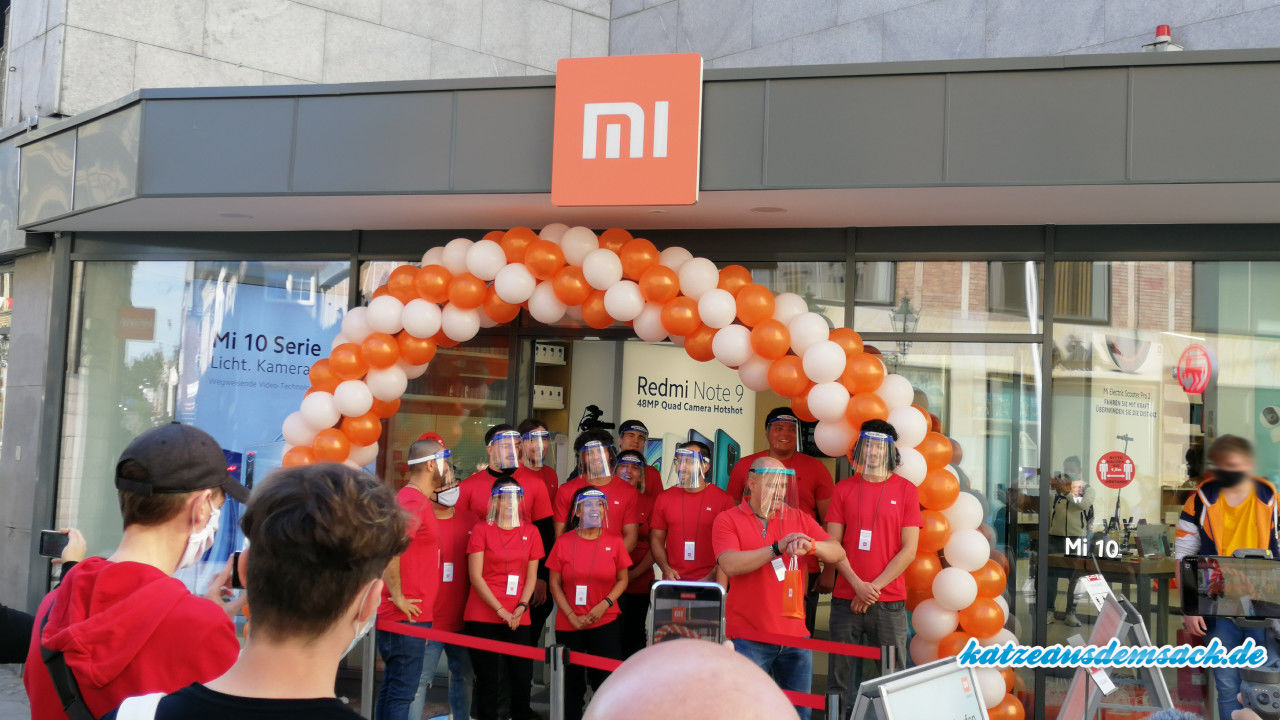Xiaomi Mi Store Eröffnung in Düsseldorf - erste Xiaomi Mi Store in Düsseldorf
