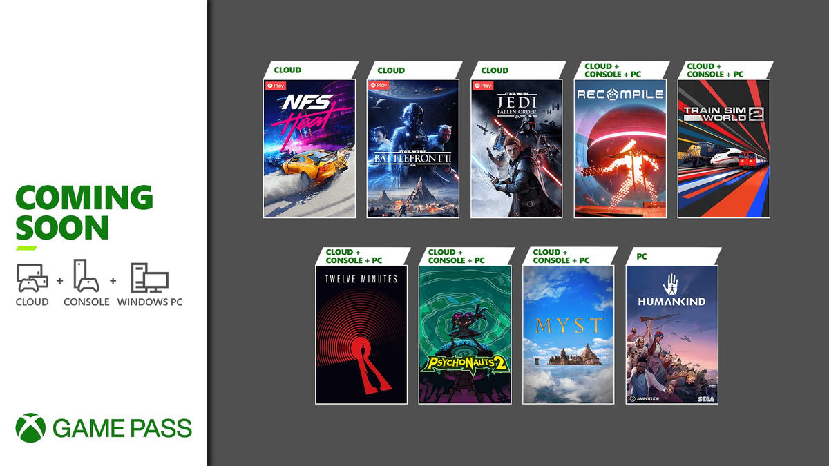 Xbox Game Pass - Neuzugänge August 2021 - Teil 2 - Konsole, PC, Cloud