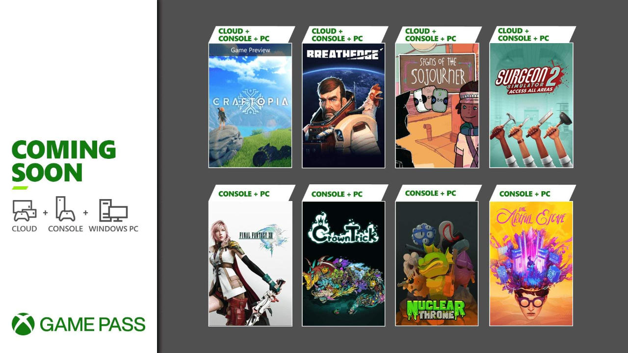 Xbox Game Pass - Neuzugänge September 2021 Teil 1 - Konsole, PC, Cloud