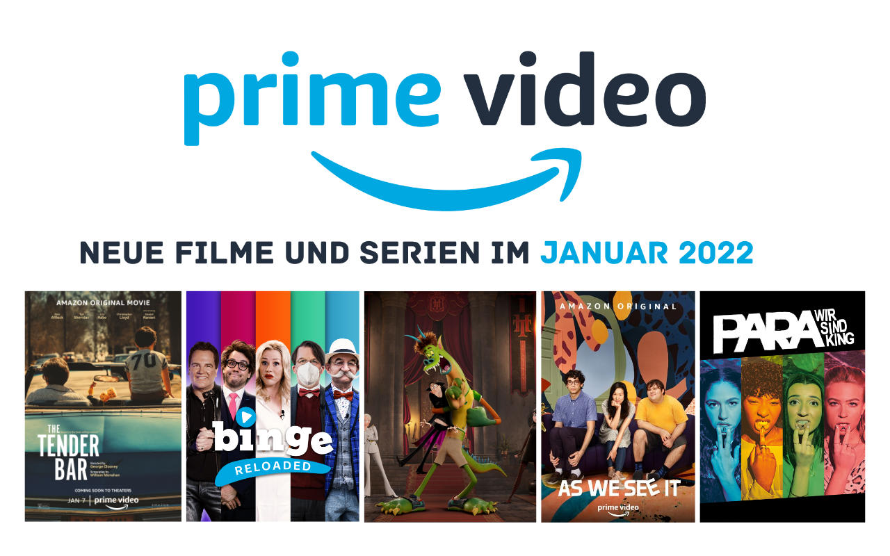 Welche neuen Filme und Serien gibt es bei Amazon Prime im Januar 2022?