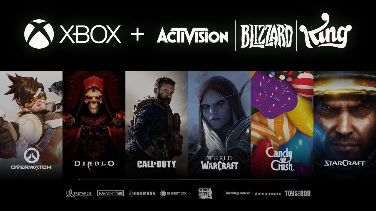 Microsoft kauft Activision Blizzard - Overwatch, Call of Duty, Diabolo, Warcraft, Starcraft, Candy Crush und mehr