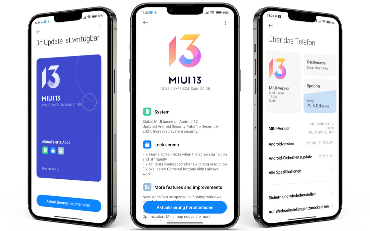 MIUI 13 Update für Xiaomi und Redmi-Smartphones wird verteilt