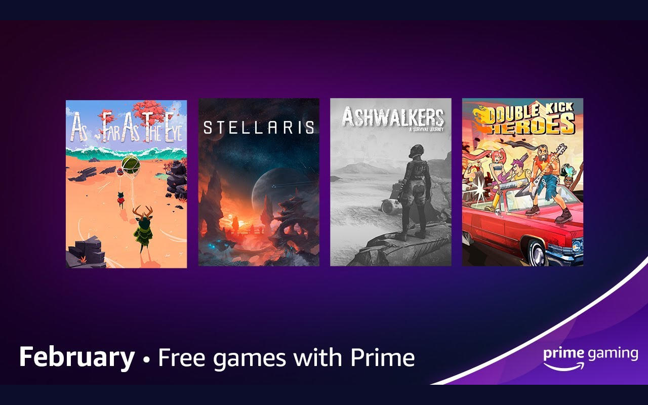 Prime Gaming - jeden Monat 5+ kostenlose Computerspiele für Mitglieder - Februar 2022