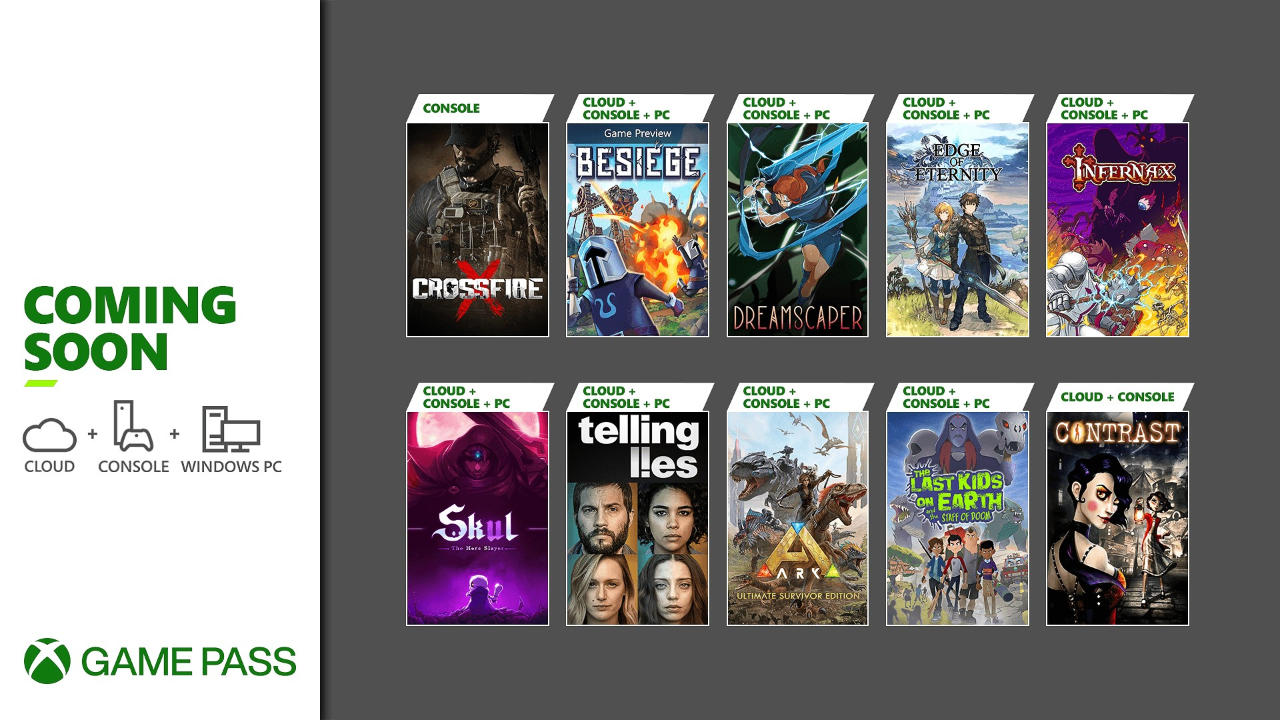 Xbox Games Pass und PC Games Pass - Neuzugaenge für Cloud, PC und Xbox - Februar 2022