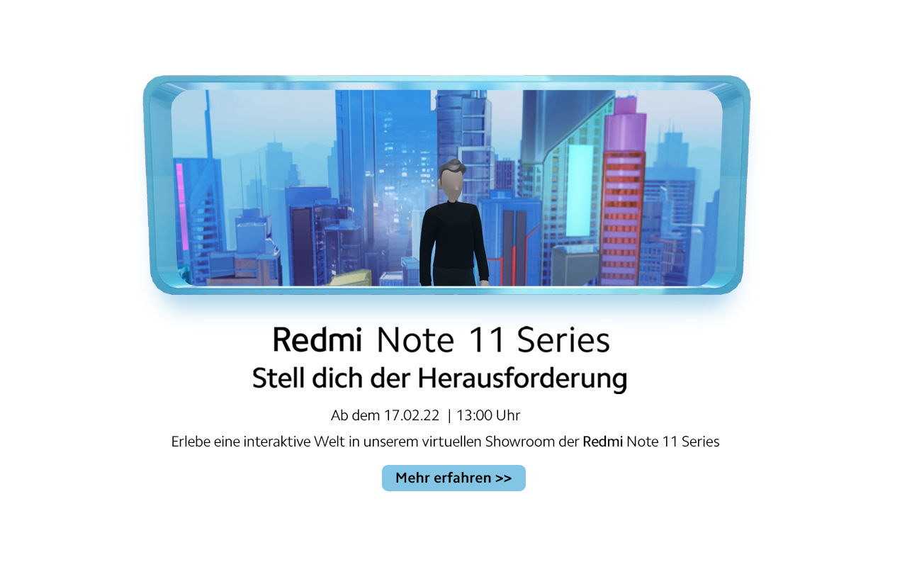 Xiaomi stellt neue Produkte vor heute (17.02. ab 13 Uhr) - Redmi Note 11 Smartphones und mehr