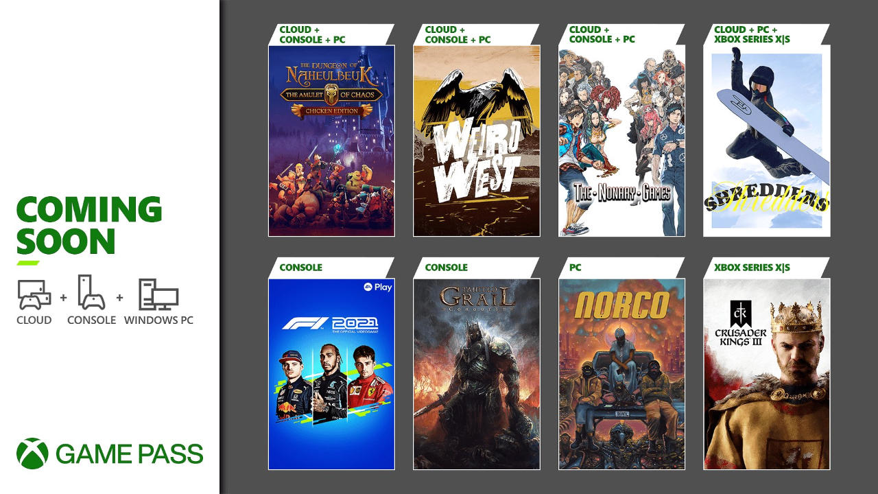 Xbox Games Pass und PC Games Pass - Neuzugänge für Cloud, PC und Xbox - März 2022 Teil 2