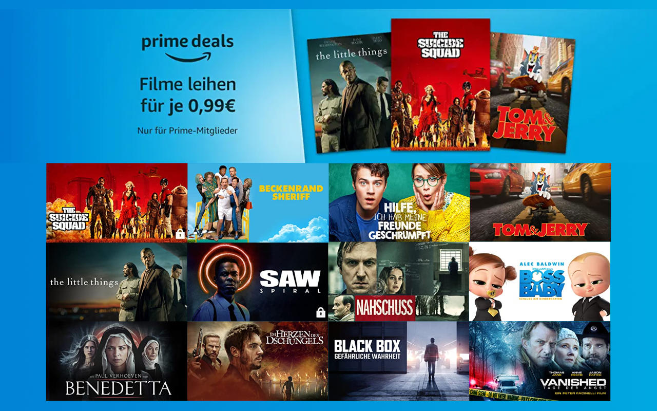 Über 300 Filme für je 99 Cent ausleihen - Ostern 2022 bei amazon.de - Heimkino Schnäppchen