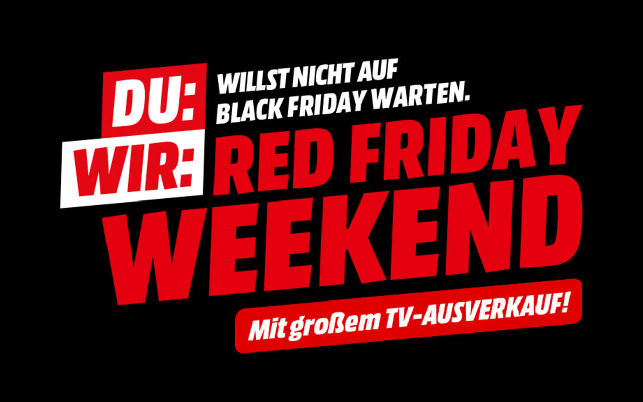 MediaMarkt startet Red Friday Weekend im Sommer - Prime Day-Konter