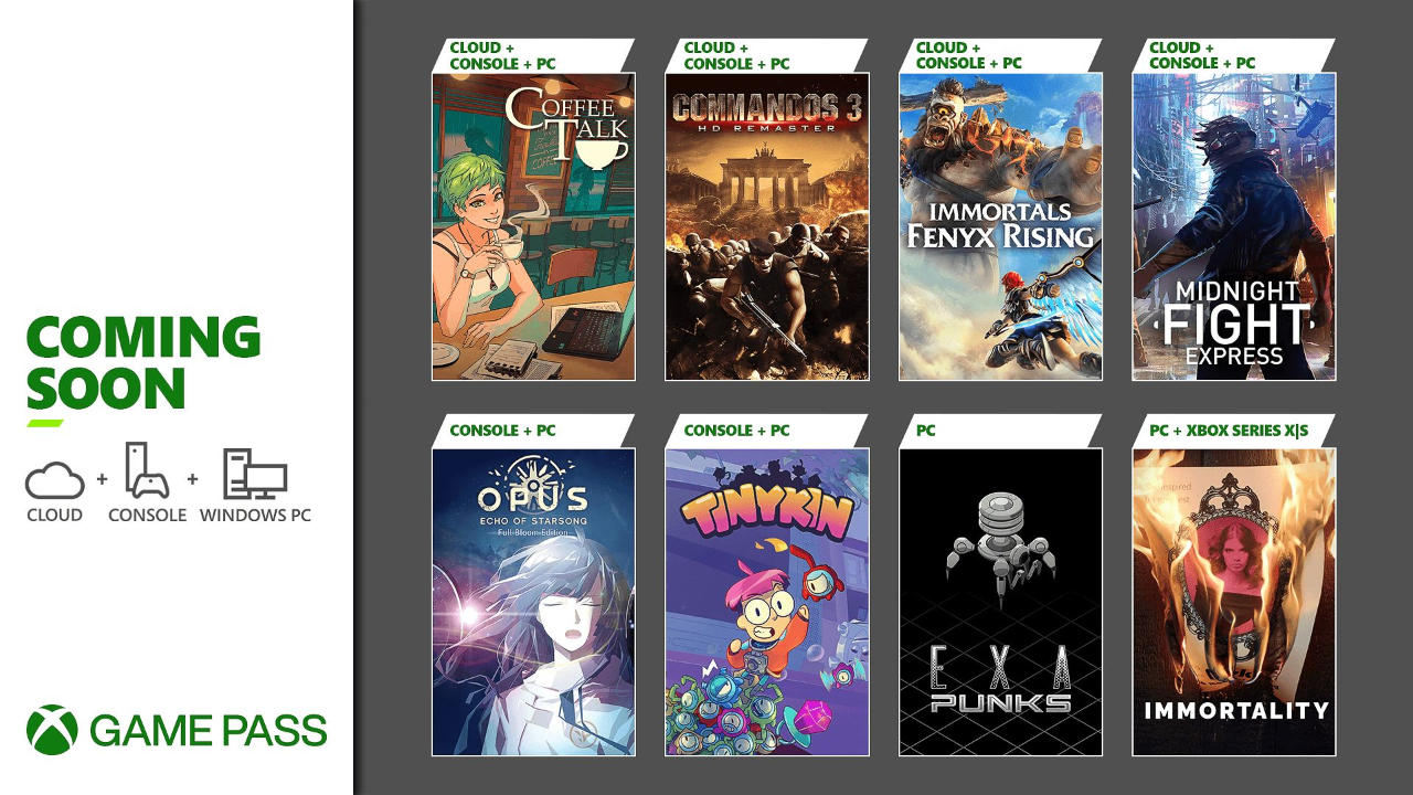 Xbox Games Pass und PC Games Pass - Neuzugänge für Cloud, PC und Xbox - August 2022 Teil 2
