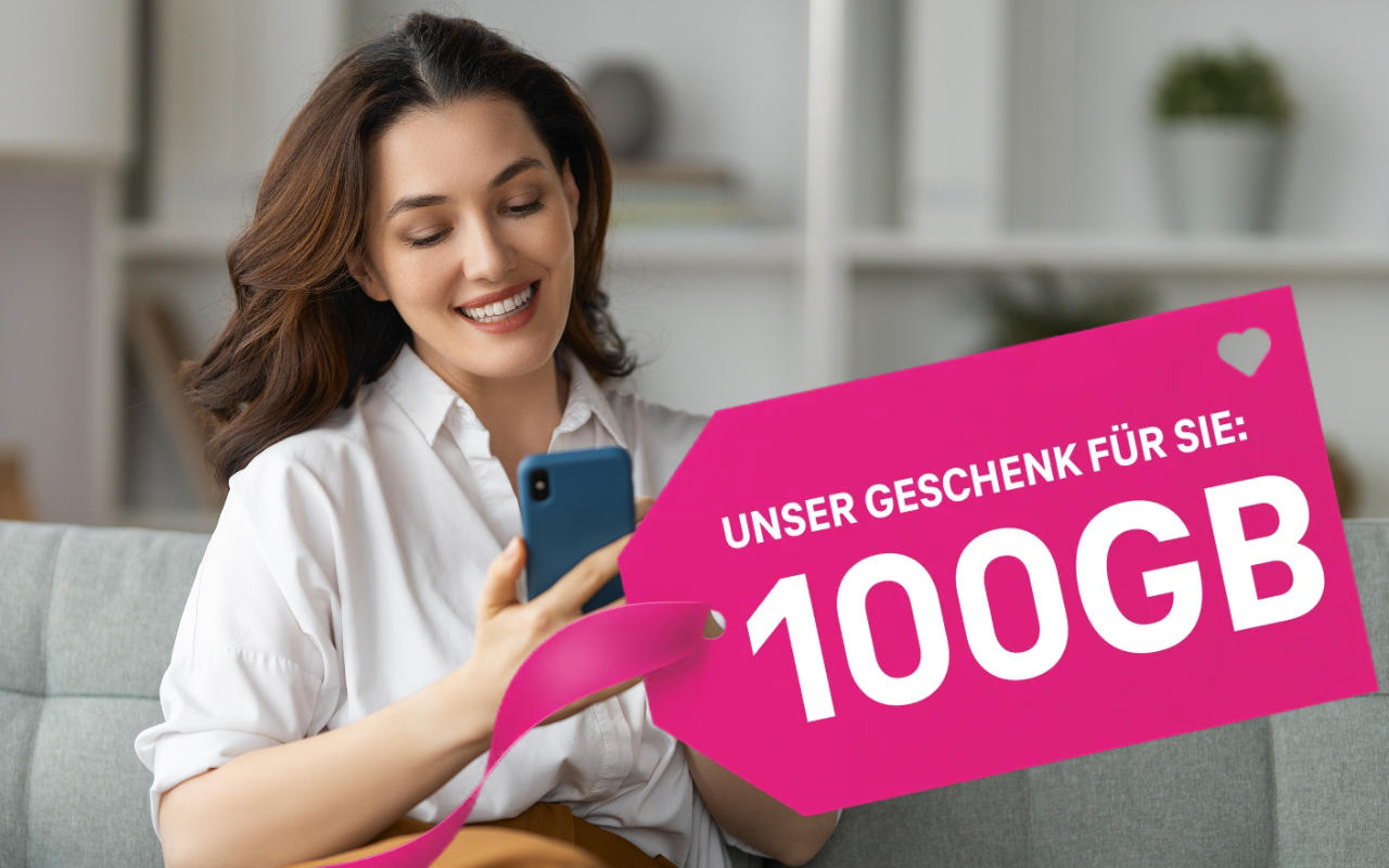 100 GB Datengeschenk Telekom - Dezember 2022 - Mobilfunk