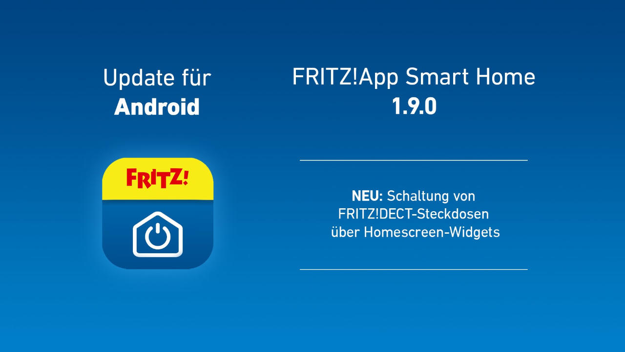 AVM Fritz-Steckdosen - Android Widgets für Homescreen