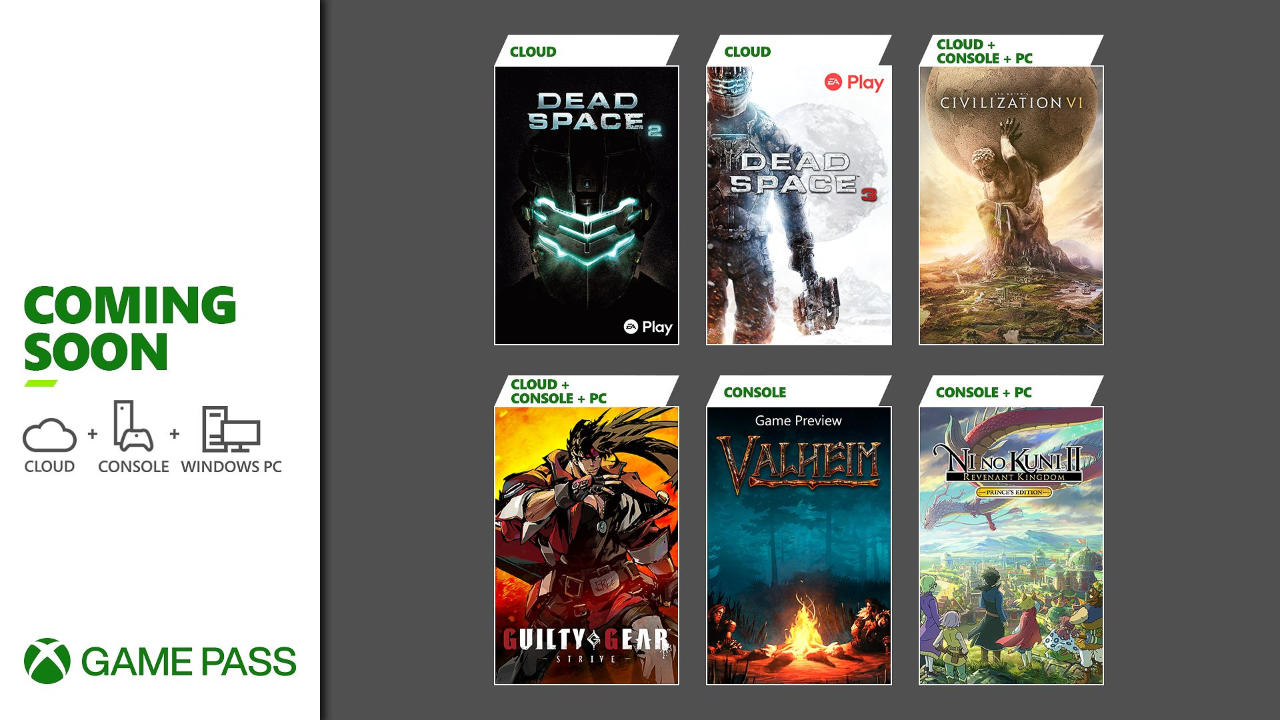 Xbox Games Pass und PC Games Pass - Neuzugänge für Cloud, PC und Xbox - März 2023