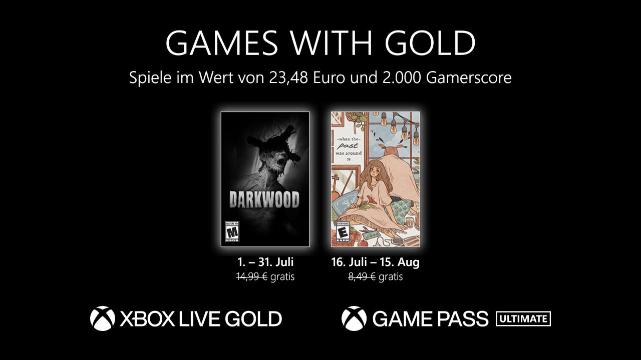 Games with Gold Xbox Juli 2023 - Neue Spiele mit Game Pass Ultimate und Xbox Live Gold
