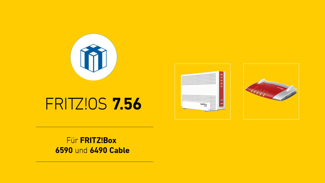 FRITZ!OS 7.56 jetzt auch für AVM FRITZ!Box 6590 und 6490 Cable / Kabel