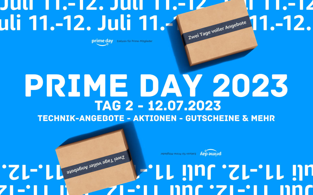Amazon Prime Day 2023 - Liste der Technik-Angebote - letzter Tag