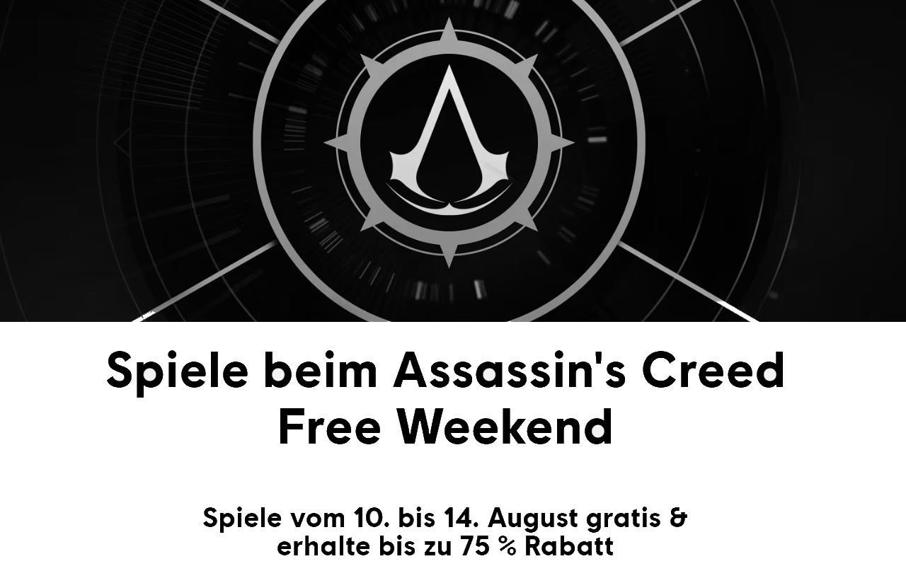 Assassin's Creed-Reihe kostenlos spielen und ggf. mit Rabatt kaufen