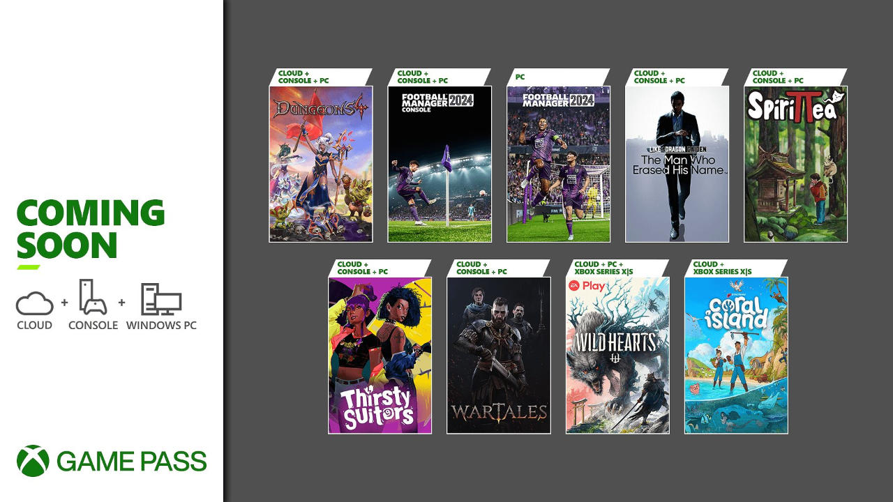 Xbox Game Pass - Neue Spiele im November 2023
