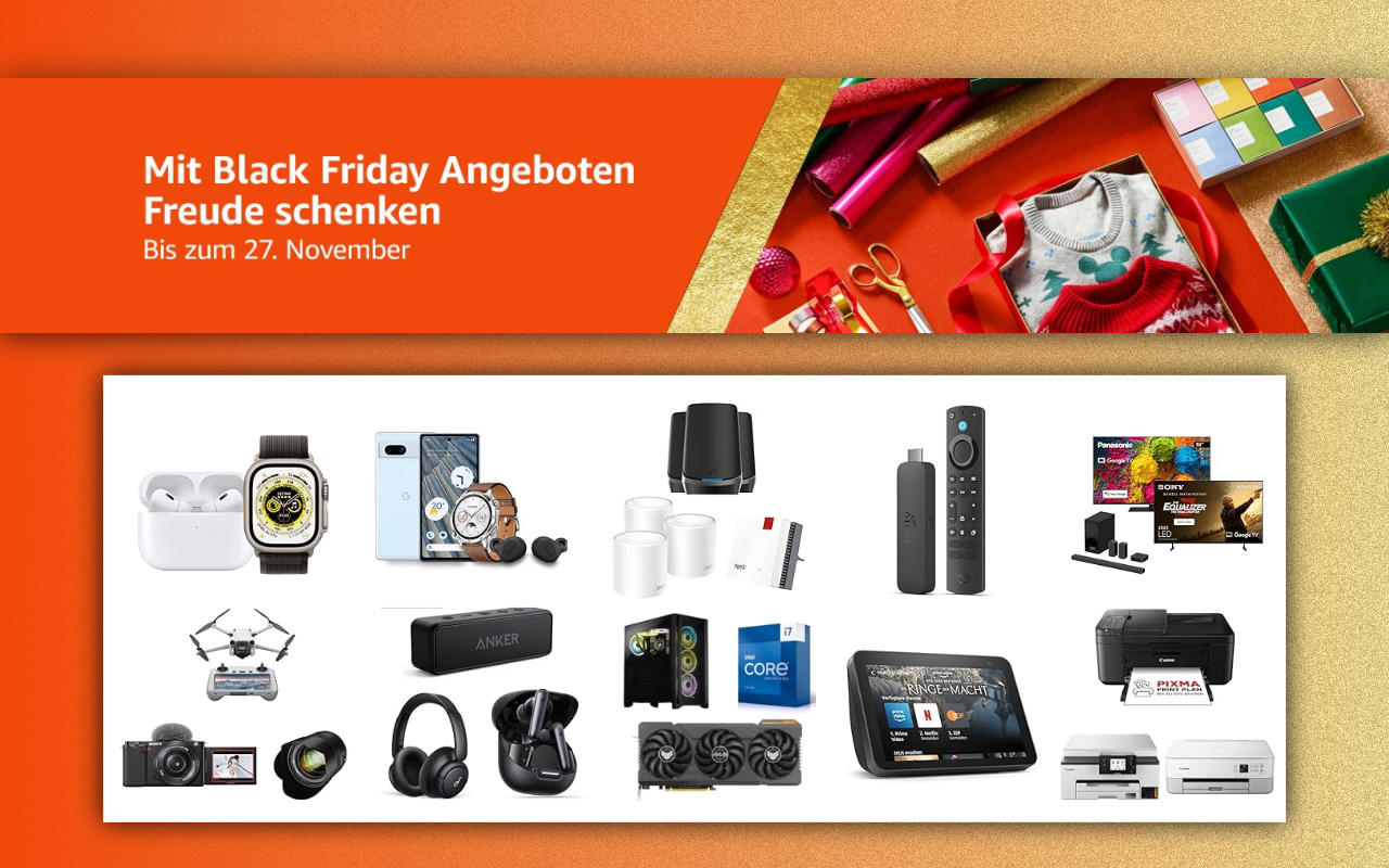 Black Friday Woche 2023 bei amazon.de - Tag 11 - Angebote, Aktionen, Schnäppchen und Deals