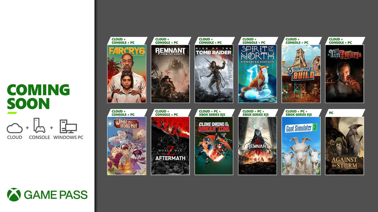 Xbox Game Pass - Neue Spiele im Dezember 2023