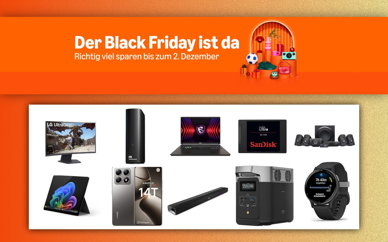 Black Friday Woche 2024 bei amazon.de - Tag 9 - Black Friday - Angebote, Aktionen, Schnäppchen und Deals